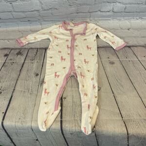 Kyte Baby Bamboo Peruvian Pattern Snap Footie